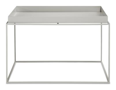 Tray Tables, H 35/39 x W 60 x D 60 cm, Warm grey, Hay