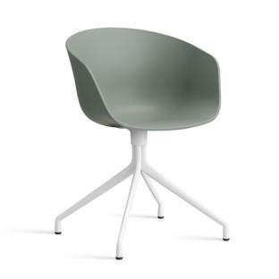 About A Chair AAC 20 Fall green 2.0|White powder coated aluminium