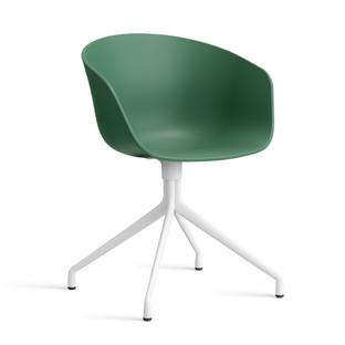About A Chair AAC 20 Teal green 2.0|White powder coated aluminium