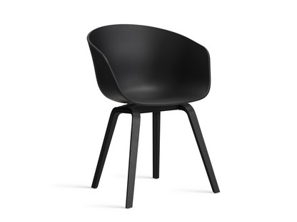 About A Chair AAC 22 Black 2.0|Black lacquered oak