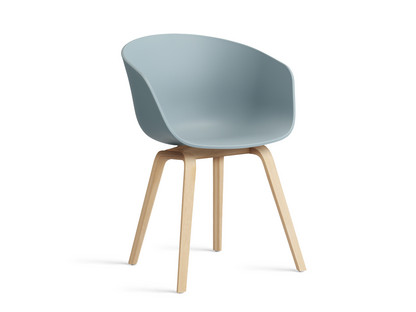 About A Chair AAC 22 Dusty blue 2.0|Soap treated oak