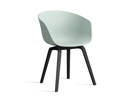About A Chair AAC 22 Dusty mint 2.0|Black lacquered oak