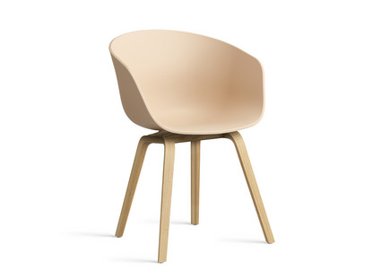 About A Chair AAC 22 Pale peach 2.0|Lacquered oak