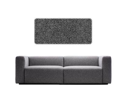 Hay Mags Sofa 2 5 Seater W 228 Hallingdal 166 Black White By Hay Mags Sofa 2 5 Seater W 228