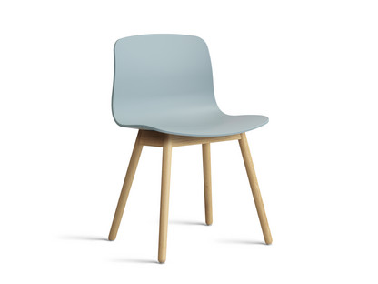 About A Chair AAC 12 Dusty blue 2.0|Lacquered oak