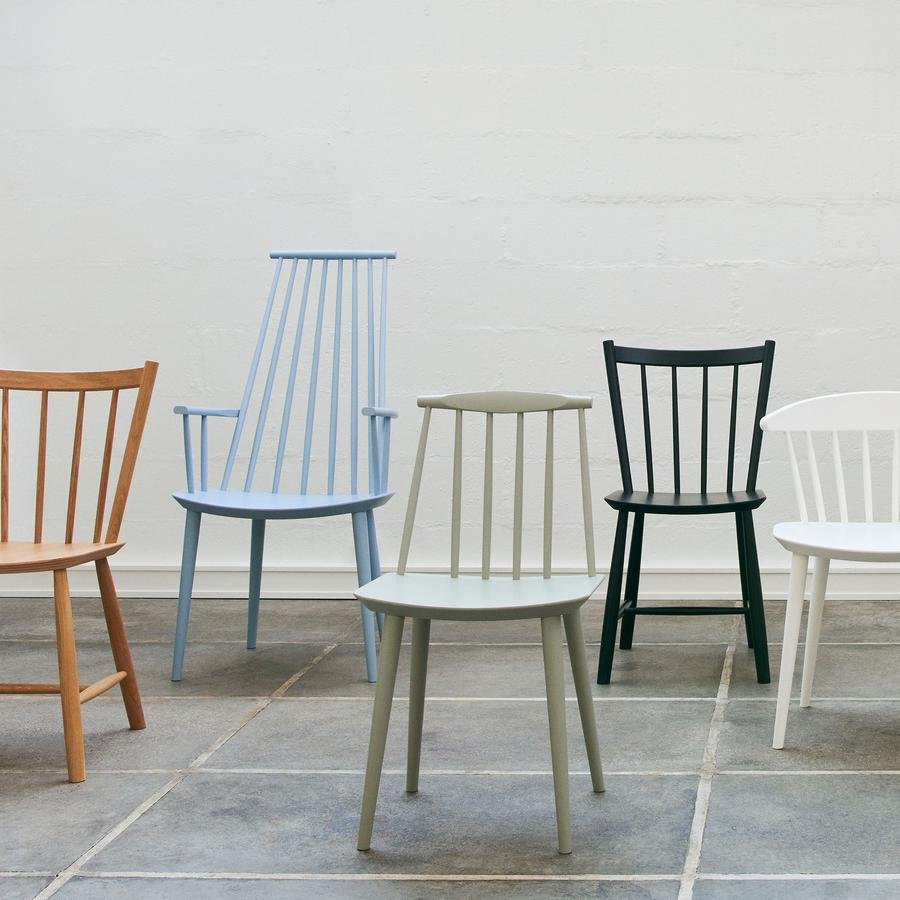 J110 Chair, White | Hay | Dining Room Chairs - Designer