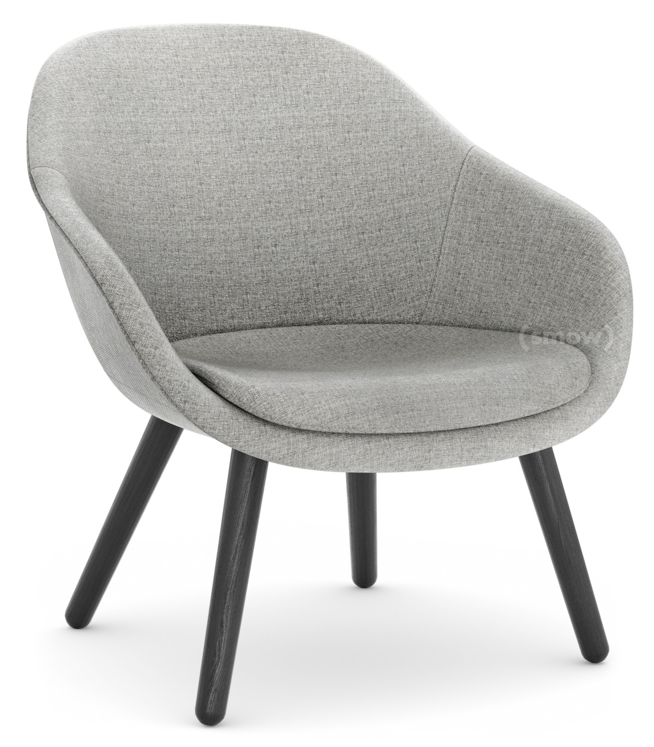 Hay About A Lounge Chair Low AAL 82 Hallingdal 116 Warm Grey