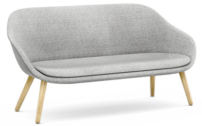 About A Lounge Sofa for Comwell Hallingdal - light grey|Lacquered oak