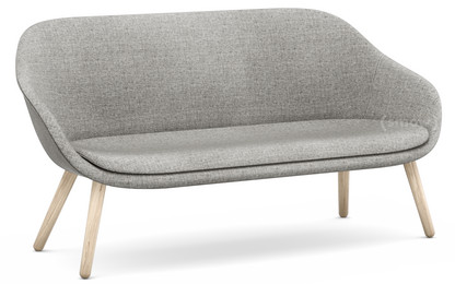 About A Lounge Sofa for Comwell Hallingdal - warm grey|Soap treated oak