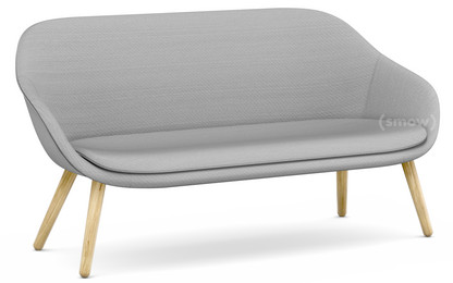 About A Lounge Sofa for Comwell Steelcut Trio - light grey|Lacquered oak