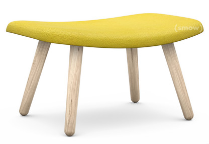 About A Lounge Ottoman AAL 03 Hallingdal 420 - yellow|Soap treated oak