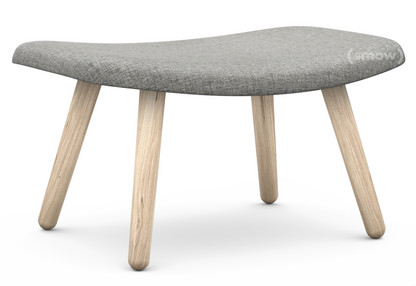 About A Lounge Ottoman AAL 03 Hallingdal - warm grey|Soap treated oak