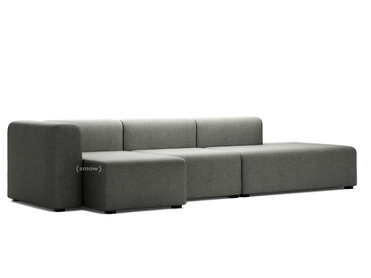 Mags Sofa with Récamière Left armrest|Hallingdal - dark grey