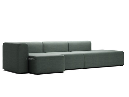 Mags Sofa with Récamière Left armrest|Steelcut Trio - drak grey
