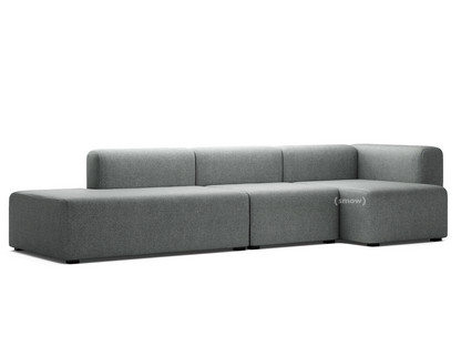 Mags Sofa with Récamière Right armrest|Hallingdal - black/white