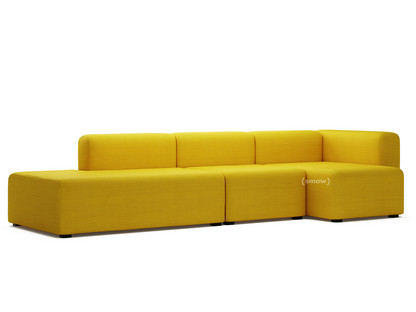 Mags Sofa with Récamière Right armrest|Steelcut Trio - yellow