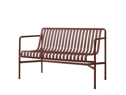 Palissade Dining Bench Iron red