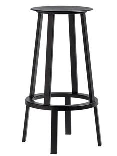 Revolver Bar Stool Bar version: seat height 76 cm|Black