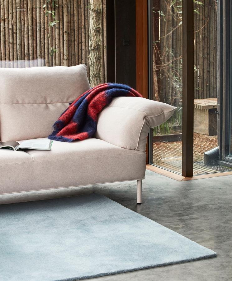 rug.rug 　no2 HAY Raw Rug No-2 Light Grey - The Cushion Shop