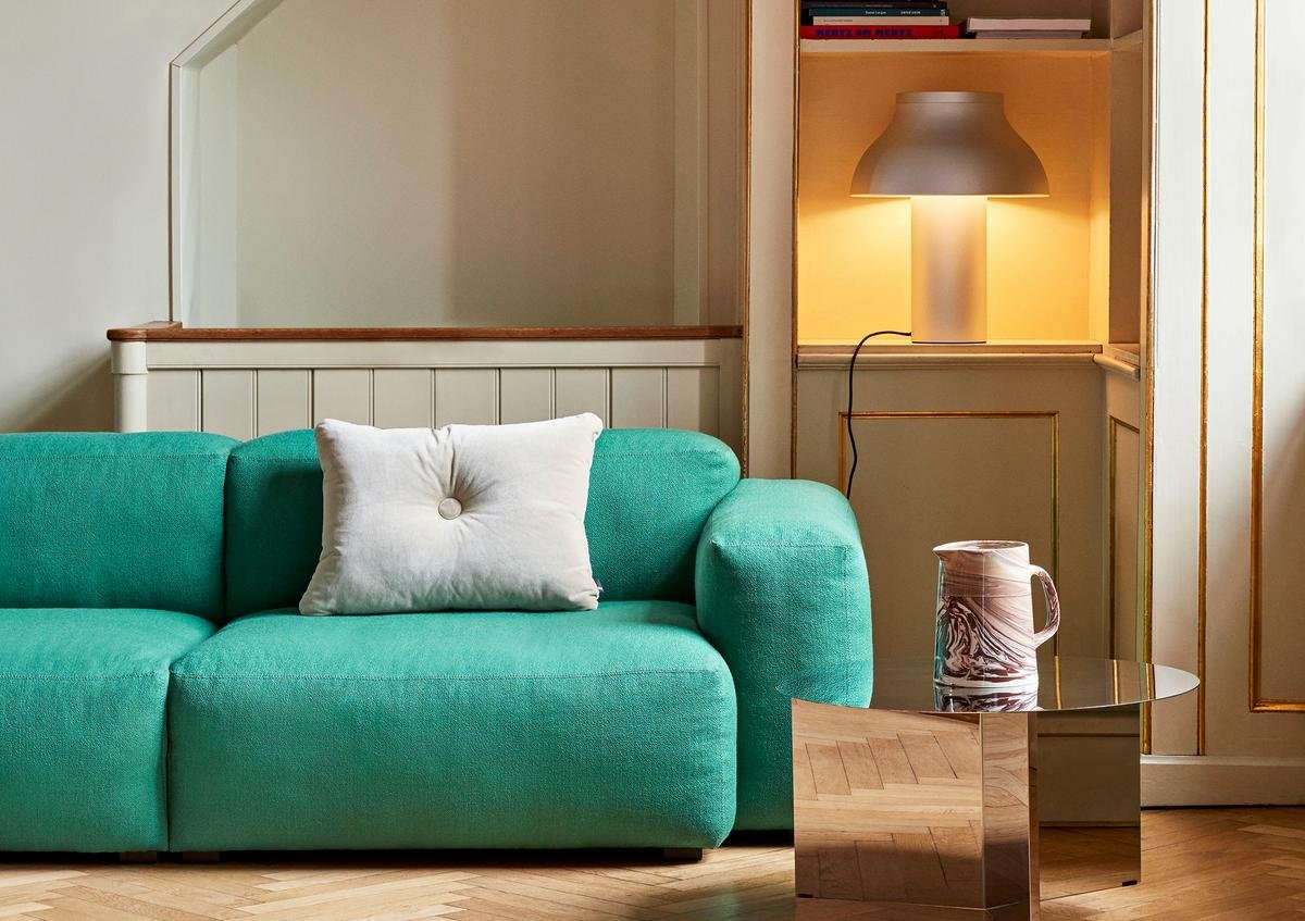 Dot Cushion Soft, Dark green | Hay | Cushions - Designer