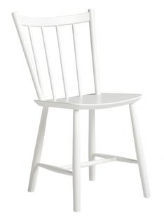 J41 Chair Beech, lacquered white