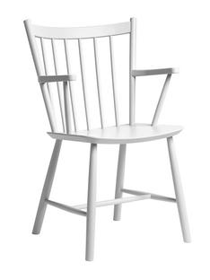 J42 Chair Beech, lacquered white