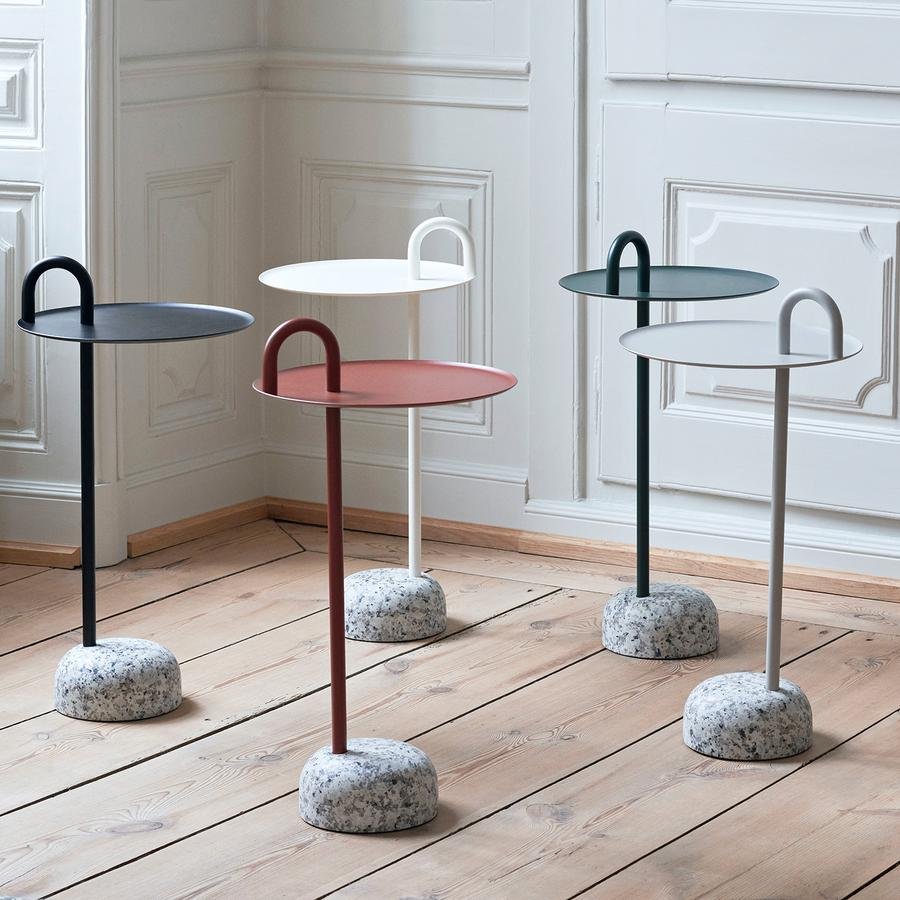 HAY BOWLER SIDE TABLE サイドテーブル ペールブラウン ③ Bowler Table, Pale brown | Hay | Side Tables - Designer