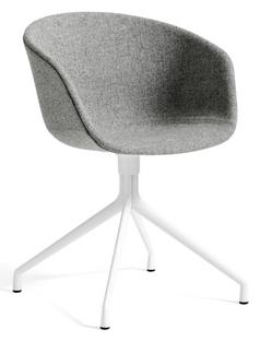 About A Chair AAC 21 Hallingdal - light grey|White powder coated aluminium