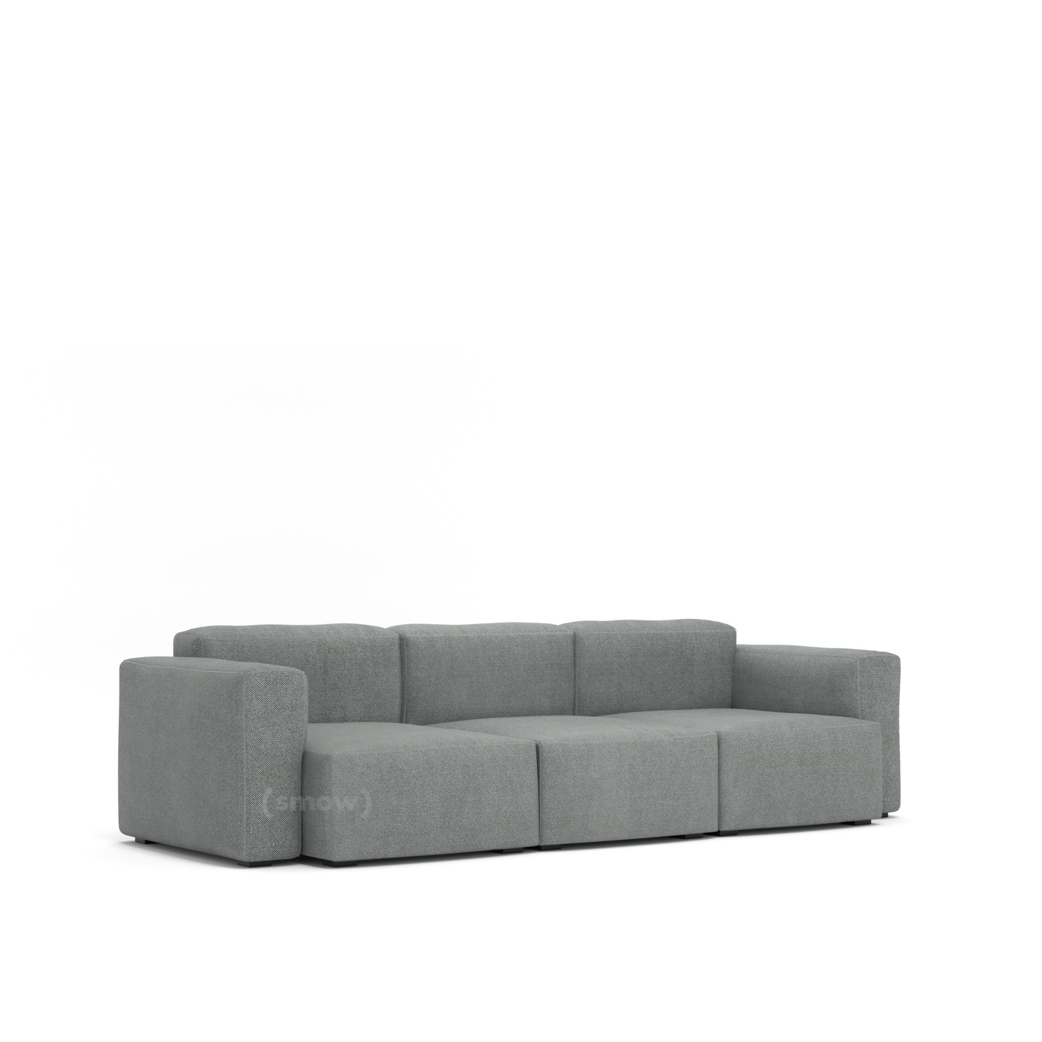 Mags Soft Sofa Combination 1 3 Seater Hallingdal black white