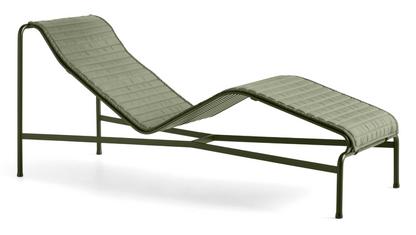 Palissade Chaise Longue Olive|With cushion|Without neck pillow