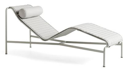 Palissade Chaise Longue Sky grey|With cushion|With neck pillow