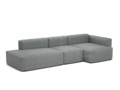 Vies Flipper zout Hay Mags Soft Sofa Combination 4, Right armrest, Hallingdal - black/white  by Hay - Designer furniture by smow.com