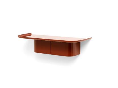 Korpus Shelf H 14 x W 60 x D 25 cm|Brick red