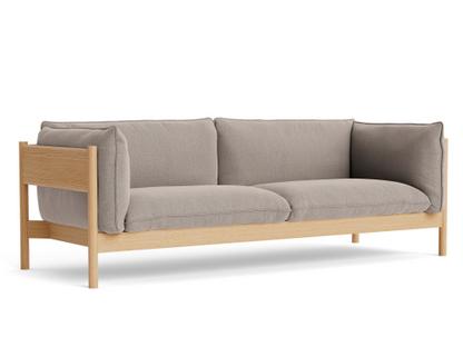 Arbour Sofa Re-wool 628 - apricot/black|Oiled waxed oak