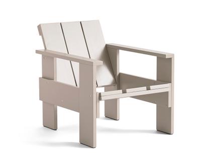 Crate Lounge Chair London fog lacquered pine