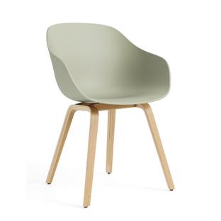About A Chair AAC 222 Lacquered oak|Pastel green 2.0