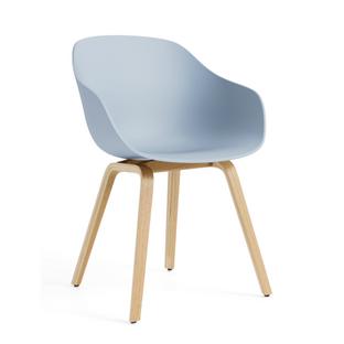 About A Chair AAC 222 Lacquered oak|Slate blue 2.0