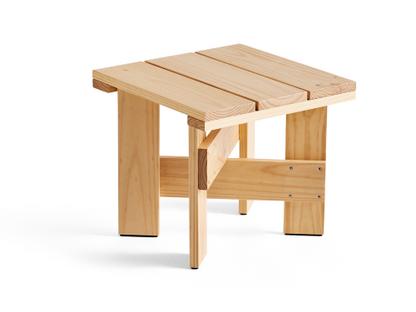 Crate Low Table Lacquered pine