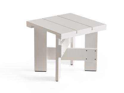 Crate Low Table White lacquered pine