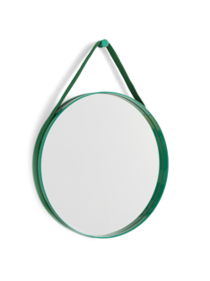 Strap Mirror No 2 ø 50 cm|Green