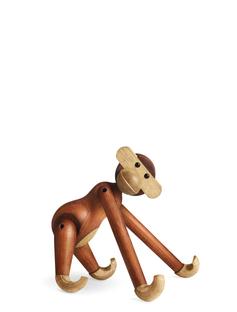 Monkey Small (H 19 cm)|Teak/Limba