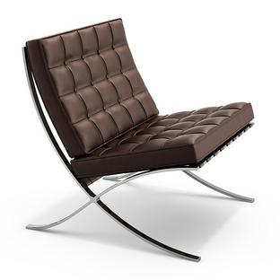 Barcelona Chair Volo|Coffee Bean