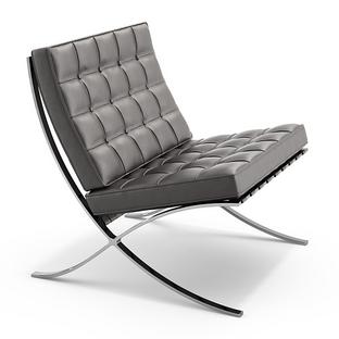 Barcelona Chair Volo|Flint