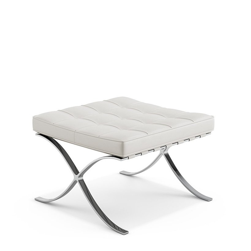 White barcelona chair hotsell