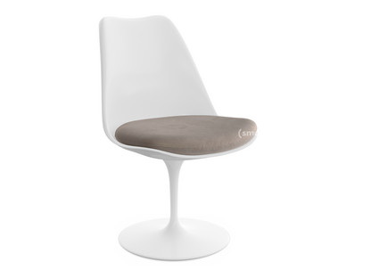 Saarinen Tulip Chair Swivel|Seat cushion|White|Beige (Eva 177)
