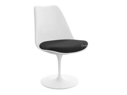 Saarinen Tulip Chair Swivel|Seat cushion|White|Black (Tonus 128)
