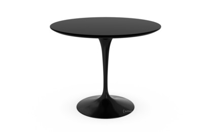 Saarinen Round Dining Table, 120 cm, Black, Laminate black, Knoll  International