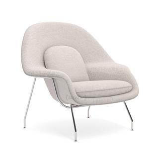Womb chair Large (H 92cm / W 106cm / D 94cm)|Fabric Curly - White