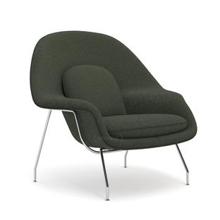 Womb chair Large (H 92cm / W 106cm / D 94cm)|Fabric Curly - Green