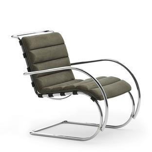 MR Lounge Chair Bauhaus Edition Velour|Ahwahnee